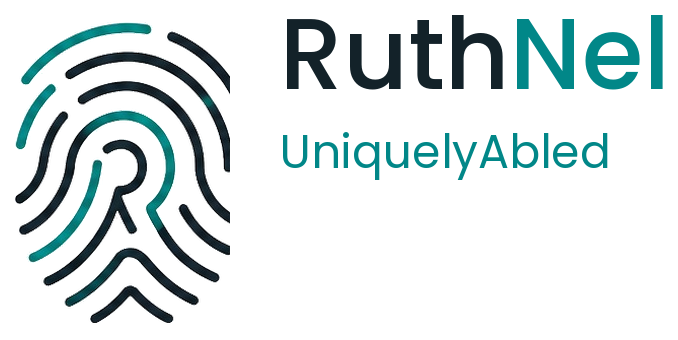 RuthNel UniquelyAbled logo